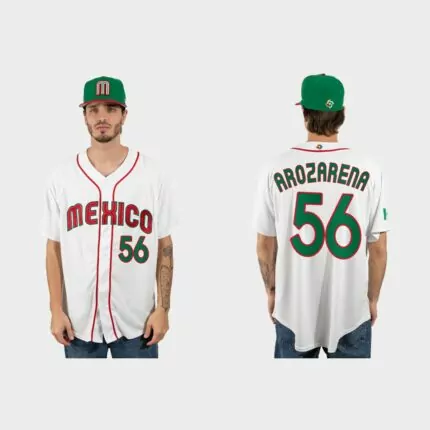 Randy Arozarena Mexico Baseball 2023 World Baseball Classic Jersey – White