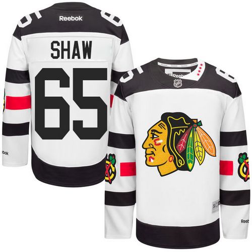 Chicago Blackhawks #65 Andrew Shaw White 2016 Stadium Series Stitched Youth Jersey Youth