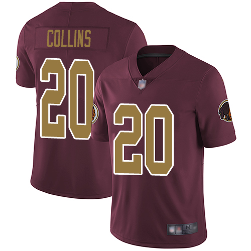 Washington Commanders #20 Landon Collins Burgundy Red Alternate Men's Stitched Vapor Untouchable Limited Jersey Men's