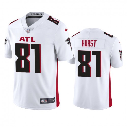 Atlanta Atlanta Falcons #81 Hayden Hurst Men's White 2020 Vapor Untouchable Limited Jersey Men's