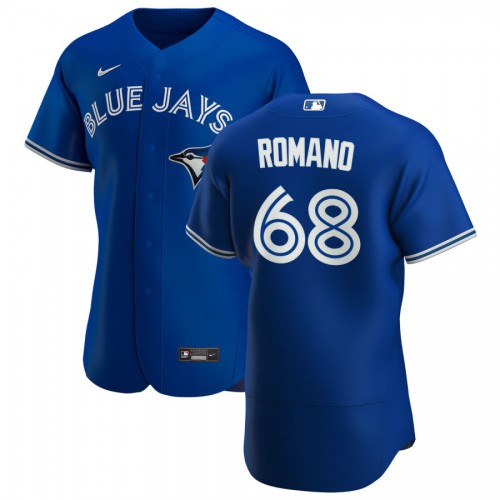 Toronto Toronto Blue Jays #68 Jordan Romano Men's Royal Alternate 2020 Authentic Player Jersey Men's