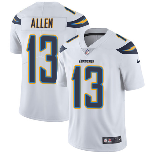 Chargers #13 Keenan Allen White Men's Stitched Vapor Untouchable Limited Jersey
