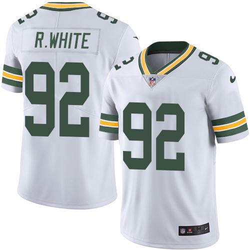 Packers #92 Reggie White White Youth Stitched Vapor Untouchable Limited Jersey