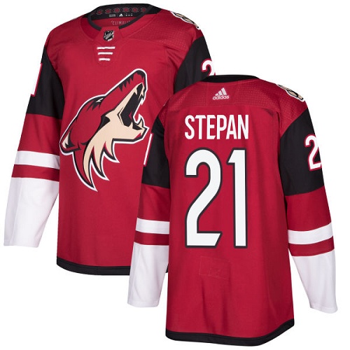 Adidas Arizona Coyotes #21 Derek Stepan Maroon Home Authentic Stitched Youth Jersey Youth