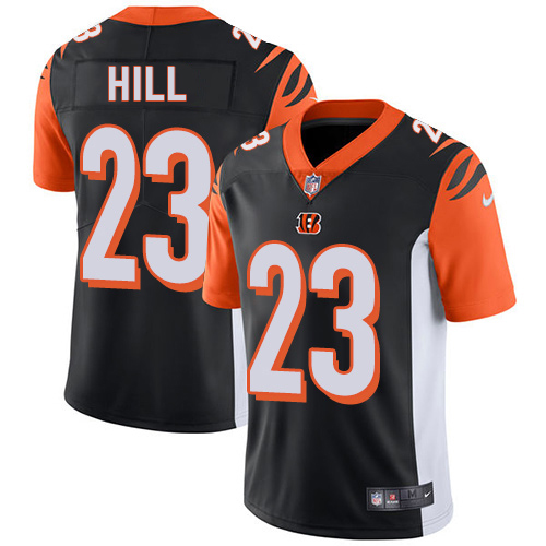 Bengals #23 Daxton Hill Black Team Color Men's Stitched Vapor Untouchable Limited Jersey