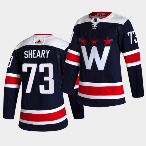Adidas Washington Capitals #73 Conor Sheary Men's 2021-22 Alternate Authentic Jersey - Black Men's