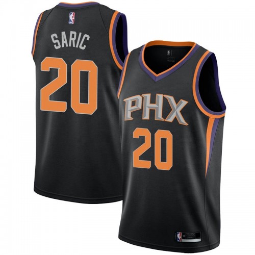 Phoenix Suns #20 Dario Saric Black Youth Swingman Statement Edition Jersey Youth
