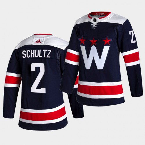 Adidas Washington Capitals #2 Justin Schultz Men's 2021-22 Alternate Authentic Jersey - Black Men's