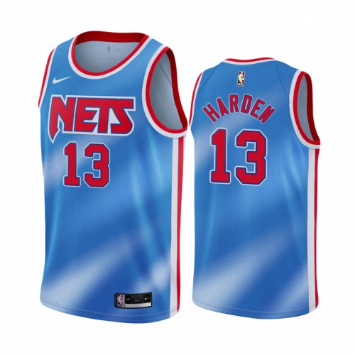 Brooklyn Nets #13 James Harden Blue Womens Swingman Classic Edition Jersey Womens