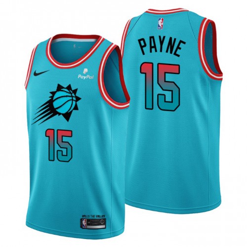 Phoenix Suns #15 Cameron Payne Mens 2022-23 City Edition Jersey - Cherry Blossom Blue Mens