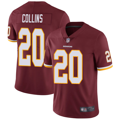 Washington Commanders #20 Landon Collins Burgundy Red Team Color Men's Stitched Vapor Untouchable Limited Jersey Men's