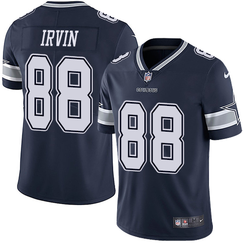 Cowboys #88 Michael Irvin Navy Blue Team Color Youth Stitched Vapor Untouchable Limited Jersey