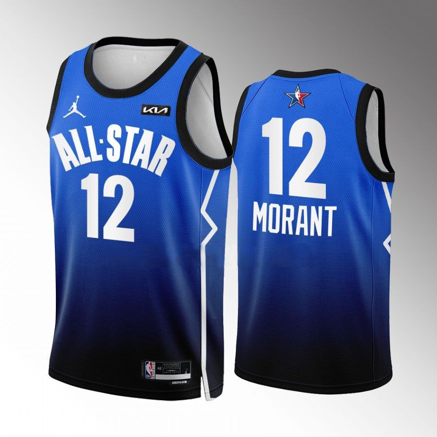 Memphis Grizzlies #12 Ja Morant Blue 2023 All-Star Game Jersey