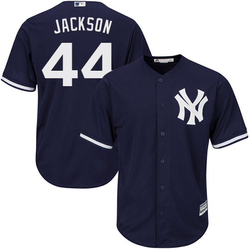 New York Yankees #44 Reggie Jackson Navy blue Cool Base Stitched Youth Jersey Youth