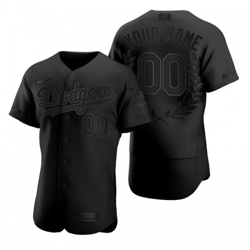 Los Angeles Dodgers Custom Men's Black MVP Limited Player Edition Jersey