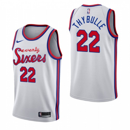 Philadelphia 76ers #22 Matisse Thybulle 2019-20 Unveil Classic Edition White Stitched Jersey Mens
