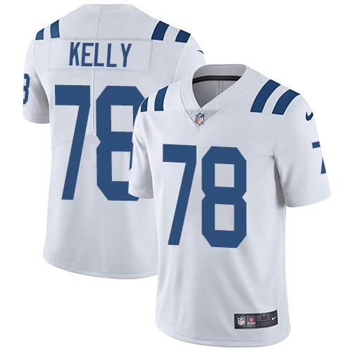 Indianapolis Colts #78 Ryan Kelly White Men's Stitched Vapor Untouchable Limited Jersey Men's