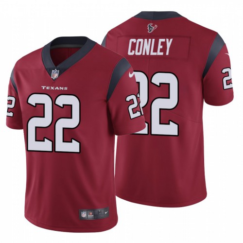 Houston Texans #22 Gareon Conley Men's Red Vapor Untouchable Limited Jersey Men's