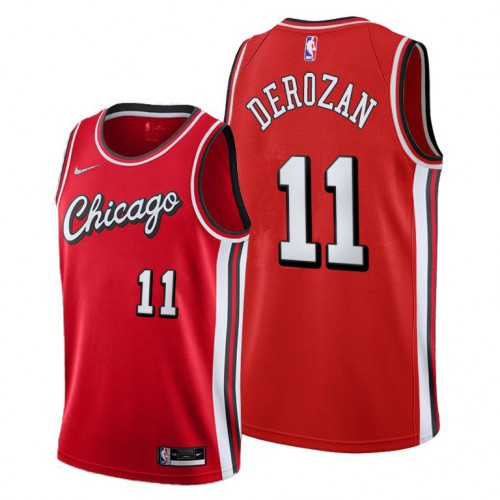 Chicago Chicago Bulls #11 Demar Derozan Youth 2021-22 City Edition Red Jersey Youth