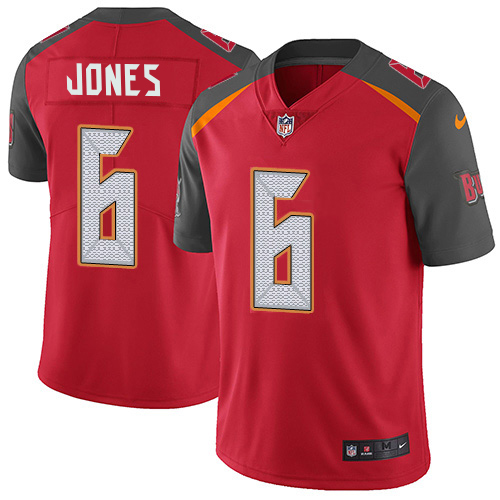 Buccaneers #6 Julio Jones Red Team Color Youth Stitched Vapor Untouchable Limited Jersey