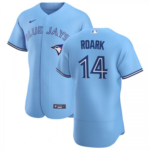 Toronto Toronto Blue Jays #14 Tanner Roark Men's Light Blue Alternate 2020 Authentic Player Jersey Men's