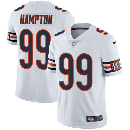 Chicago Bears #99 Dan Hampton White Men's Stitched Vapor Untouchable Limited Jersey Men's