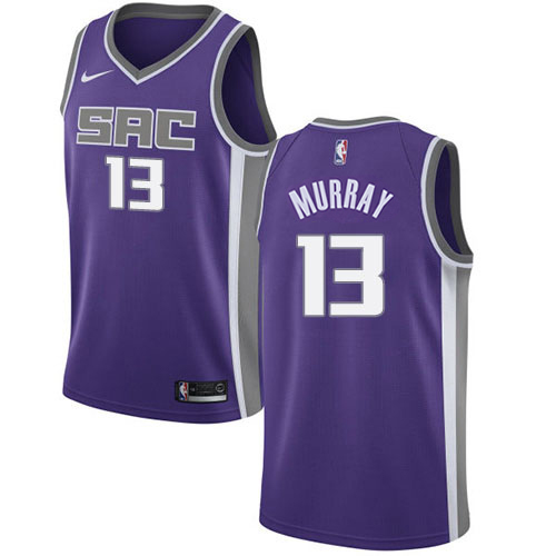 Sacramento Kings #13 Keegan Murray Purple Swingman Icon Edition Jersey Mens