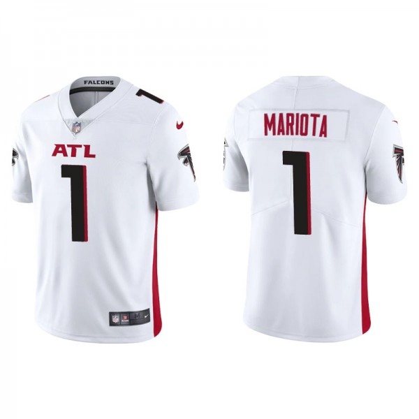 Youth Atlanta Falcons #1 Marcus Mariota White Vapor Untouchable Limited Stitched Jersey