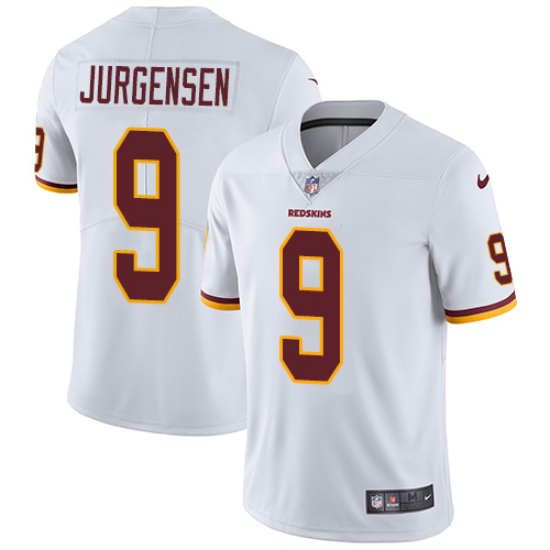 Washington Commanders #9 Sonny Jurgensen White Men's Stitched Vapor Untouchable Limited Jersey Men's