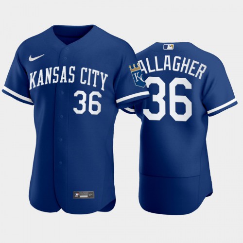 Kansas City Kansas City Royals #36 Cam Gallagher Men's Authentic 2022 Royal Blue Jersey Men's