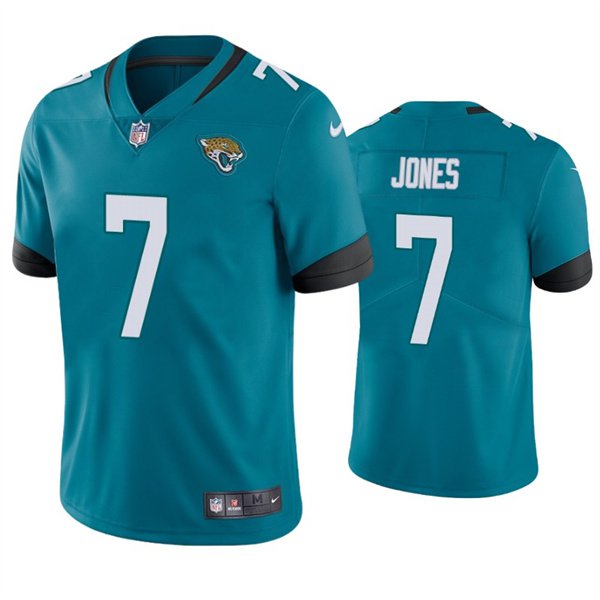 Men's Youth Women's Jacksonville Jaguars #7 Zay Jones Teal Vapor Untouchable Limited Stitched Jersey