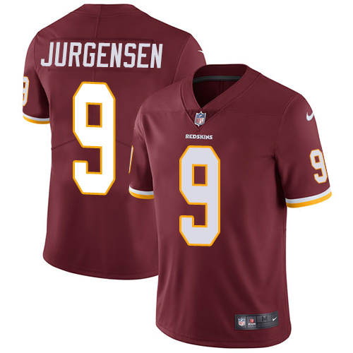 Washington Commanders #9 Sonny Jurgensen Burgundy Red Team Color Men's Stitched Vapor Untouchable Limited Jersey Men's