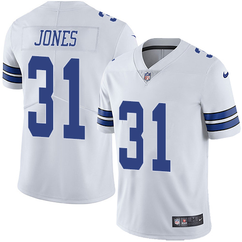 Dallas Cowboys #31 Byron Jones White Men's Stitched Vapor Untouchable Limited Jersey Men's