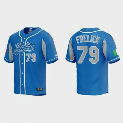 Sal Frelick Italy Baseball 2023 World Baseball Classic Jersey – Royal