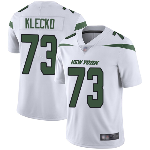 New York Jets #73 Joe Klecko White Men's Stitched Vapor Untouchable Limited Jersey Men's