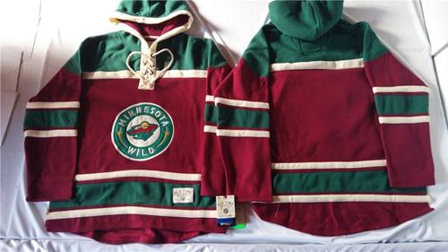Wild Blank Red Sawyer Hooded Sweatshirt Stitched Jersey