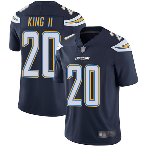 Los Angeles Chargers #20 Desmond King II Navy Blue Team Color Youth Stitched Vapor Untouchable Limited Jersey Youth