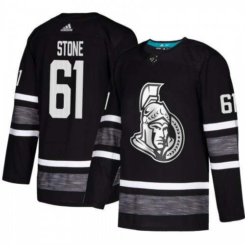 Adidas Ottawa Senators #61 Mark Stone Black 2019 All-Star Game Parley Authentic Stitched Jersey Men's