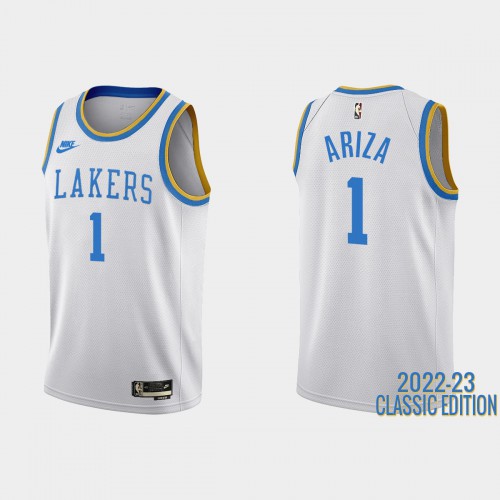 Los Angeles Los Angeles Lakers #1 Trevor Ariza White Mens 2022-23 Classic Edition Jersey Mens