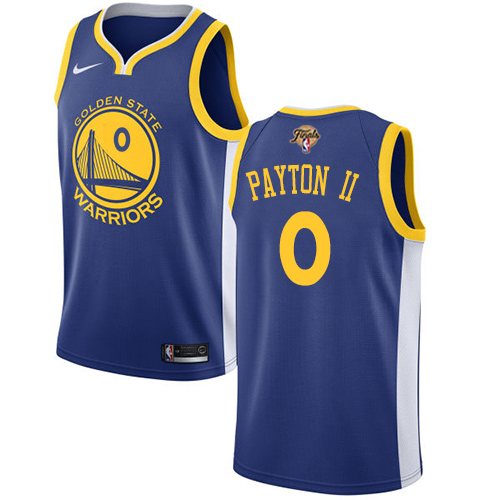 Golden State Warriors #0 Gary Payton II Blue 2022 Finals Swingman Icon Edition Jersey Mens