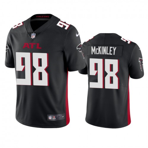 Atlanta Atlanta Falcons #98 Takkarist Mckinley Men's Black 2020 Vapor Untouchable Limited Jersey Men's
