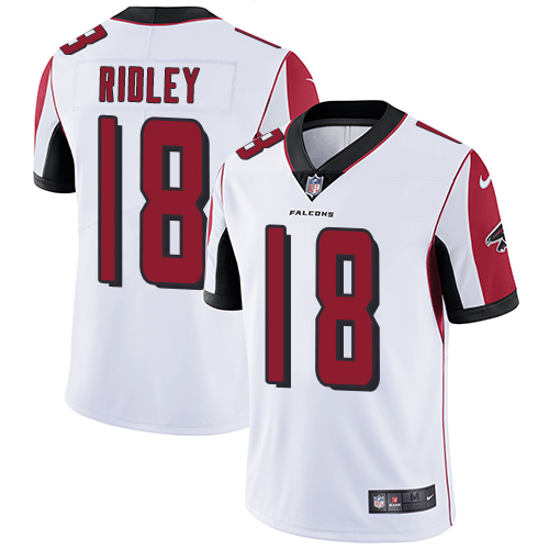 Falcons #18 Calvin Ridley White Youth Stitched Vapor Untouchable Limited Jersey