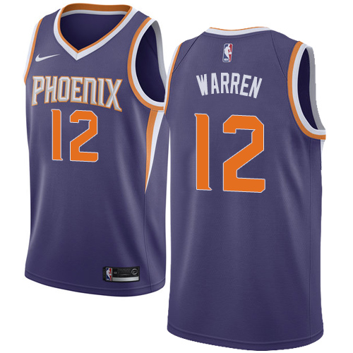Phoenix Suns #12 T.J. Warren Purple Swingman Icon Edition Jersey Mens