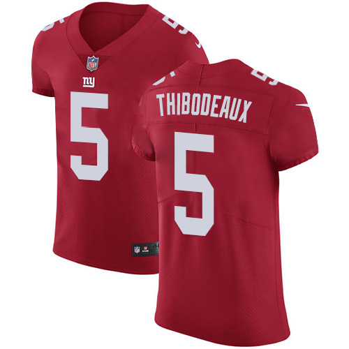 Giants #5 Kayvon Thibodeaux Red Alternate Men's Stitched Vapor Untouchable Elite Jersey