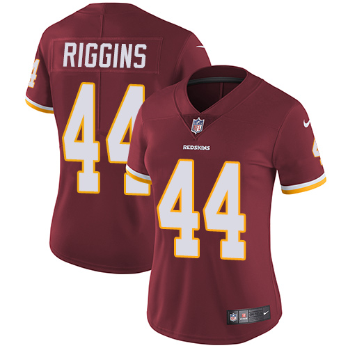Washington Commanders #44 John Riggins Burgundy Red Team Color Women's Stitched Vapor Untouchable Limited Jersey Womens