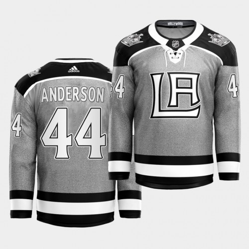 Adidas Los Angeles Kings #44 Mikey Anderson 2021 City Concept Stitched Jersey - Black Men's