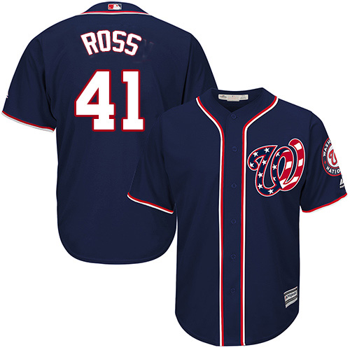 Washington Nationals #41 Joe Ross Navy Blue New Cool Base Stitched Youth Jersey Youth