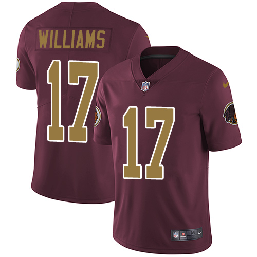 Washington Commanders #17 Doug Williams Burgundy Red Alternate Men's Stitched Vapor Untouchable Limited Jersey Men's
