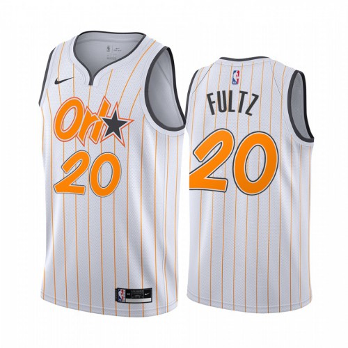 Orlando Magic #20 Markelle Fultz White Womens Swingman 2020-21 City Edition Jersey Womens