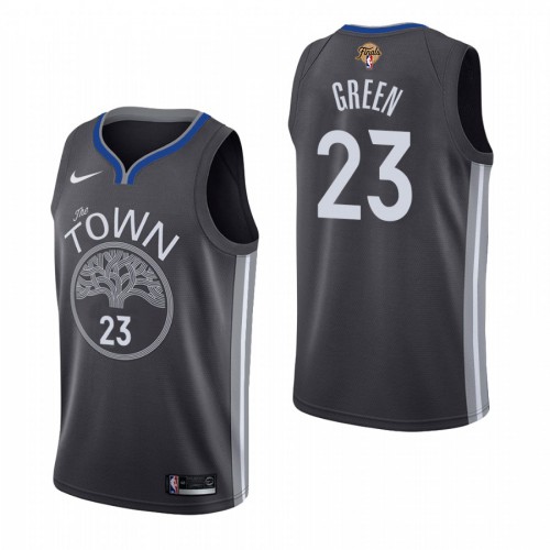 Golden State Warriors #23 Draymond Green Black Womens 2022 Finals Statement Edition Jersey Womens